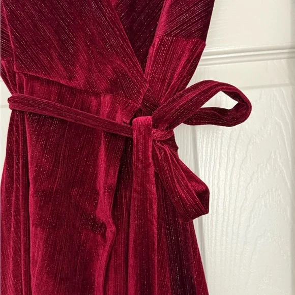 Baltic Born Red Long Sleeve Dress - Picture 3 of 4